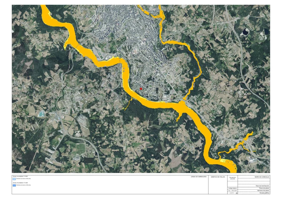 Mapa Inundabilidad generado por CorvoMaps