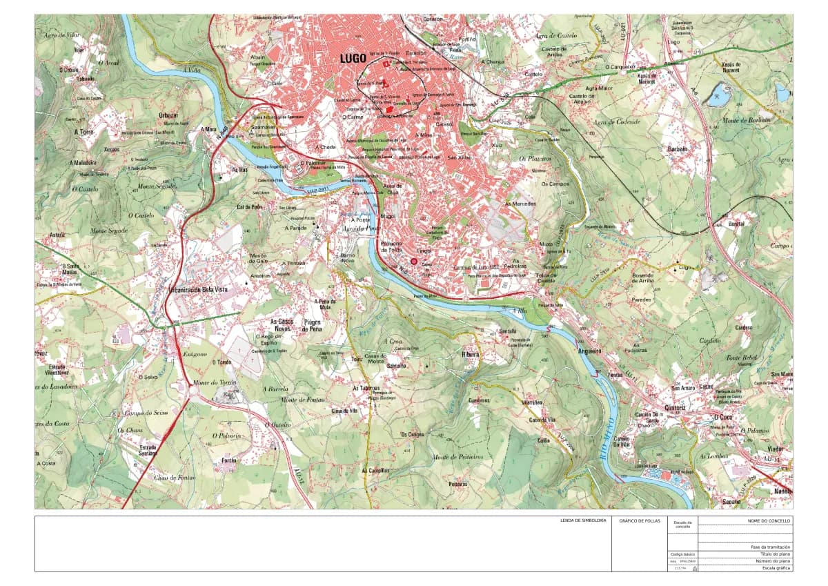 Mapa Topográfico generado por CorvoMaps